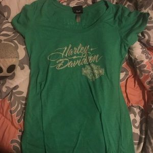 Harley Davison shirt!